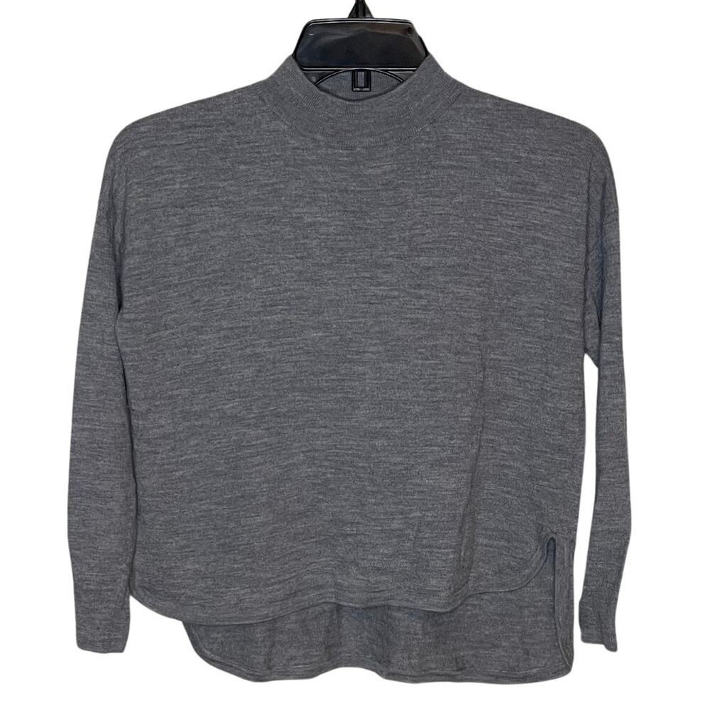 Madewell Womens Turtleneck Sweater | Gray | Size XS